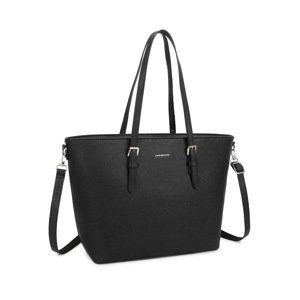 Black LUIGISANTO shopper bag