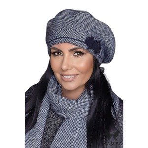 Kamea Woman's Beret K.21.053.12 Navy Blue