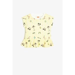 Koton Yellow Baby Girl T-Shirt