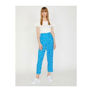 Koton Pants - Blue - Carrot pants