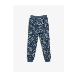 Koton 2kkb46953ok Cotton Boys' Tracksuit Bottoms Indigo.