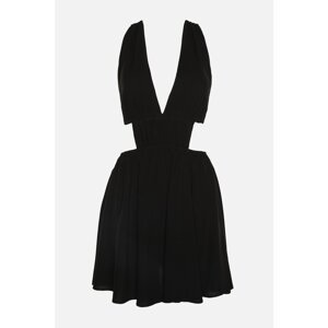 Trendyol Black Cut Out Detailed Dress