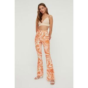 Trendyol Orange Flare Trousers