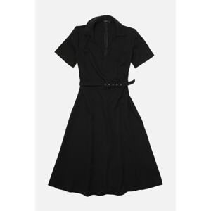 Trendyol Black Belted Dress