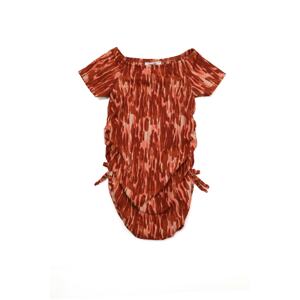 Trendyol Tile Curry Girl Knitted Dress