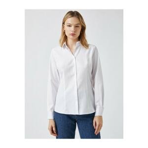Koton Cotton Buttoned Shirt Long Sleeve
