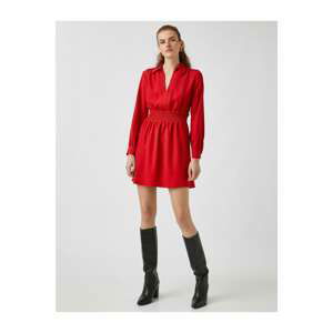 Koton V Neck Mini Dress