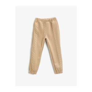 Koton Textured Jogger Trousers