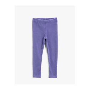 Koton Textured Basic Leggings