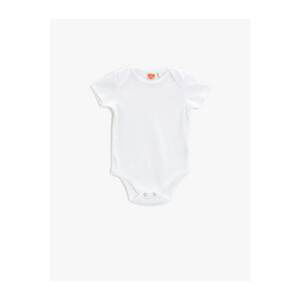 Koton Baby Bodysuit - White - Regular fit
