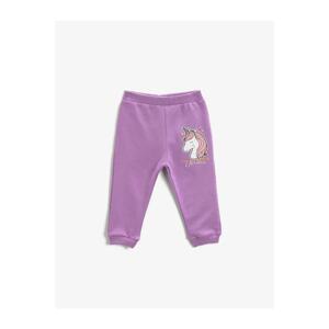 Koton Unicorn Printed Jogger Sweatpants Cotton