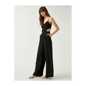 Koton Thin Strap Wide Leg Jumpsuit