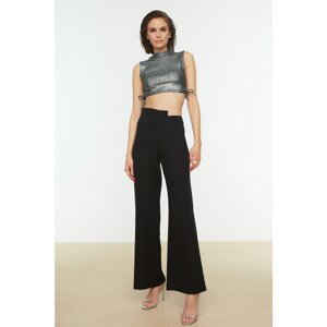 Trendyol Black Accessory Detailed Trousers