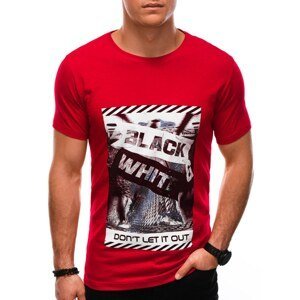 Edoti Men's printed t-shirt S1427