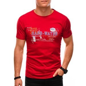 Edoti Men's printed t-shirt S1431