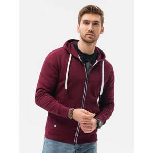 Ombre Clothing Men's zip-up sweatshirt B1145