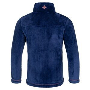 Girls' plush sweatshirt Kilpi ERIN-JG dark blue