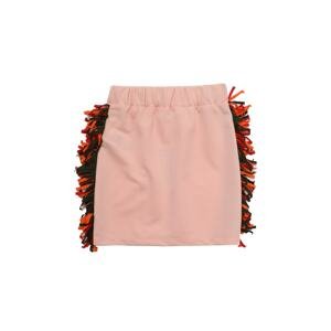 Trendyol Pink Tasseled Girl Knitted Skirt