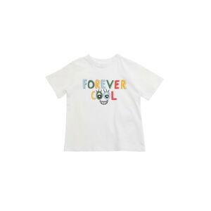 Trendyol White Printed Boy Knitted T-Shirt