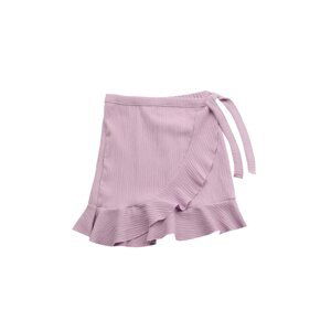 Trendyol Girl Knitted Skirt with Lilac Flywheel