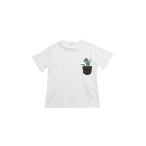 Trendyol White Pocket Detailed Boy Knitted T-Shirt