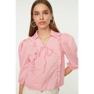 Trendyol Pink Plain Blouse