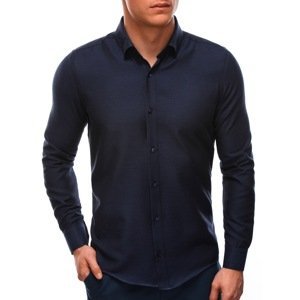 Edoti Men's shirt with long sleeves K590
