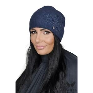 Kamea Woman's Hat K.21.057.13 Navy Blue