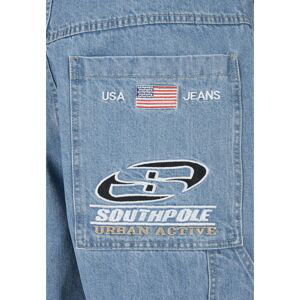 Southpole Denim Pants Retro Mid Blue