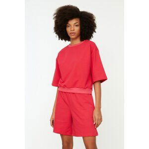 Trendyol Fuchsia Knit Shorts & Bermuda