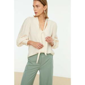 Trendyol Ecru Plain Shirt