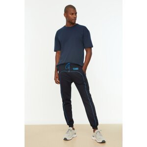 Trendyol Navy Blue Men's Regular Fit Sweatpants