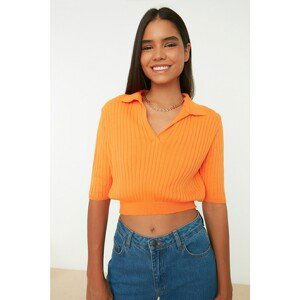 Trendyol Sweater - Orange - Regular