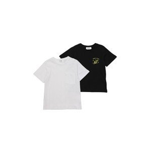 Trendyol Black-White Pocket-Basic Boy Knitted T-Shirt