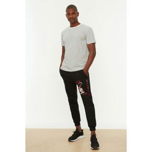 Trendyol Black Men's Regular Fit Sweatpants