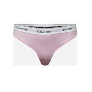 Women's thong Calvin Klein pink (F3786E-TOE)