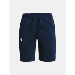 Shorts Under Armour UA Rival Cotton Shorts-NVY - Boys