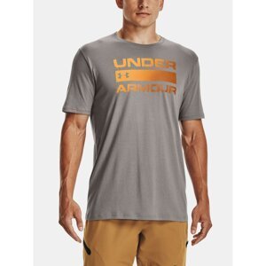 Under Armour T-Shirt UA TEAM ISSUE WORDMARK SS-GRY - Men