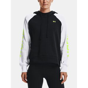 Under Armour Sweatshirt Rival Fleece CB Hoodie-BLK - Women