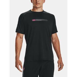 Under Armour T-Shirt UA Tech 2.0 Geo SS-BLK - Men