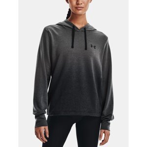 Under Armour Sweatshirt Rival Terry Gradient Hoodie-GRY - Women