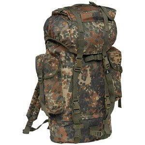 Nylon military backpack flecktarn