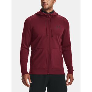 Under Armour Sweatshirt UA Rush All Purpose FZ HD-RED - Mens