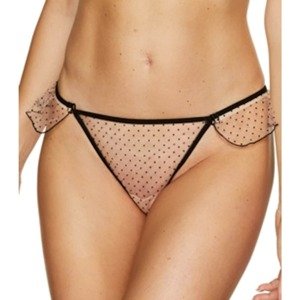 Ladies romantic thongs Clio / S - beige