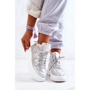Sporty Boots Insulated Silver Joenne