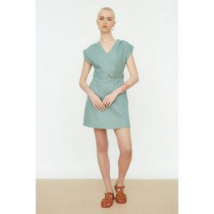 Trendyol Mint Belted Dress