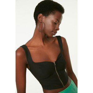 Dámsky crop top Trendyol Fancy