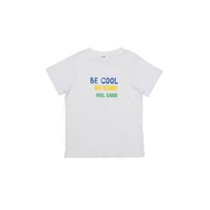 Trendyol White Printed Crew Neck Boy Knitted T-Shirt