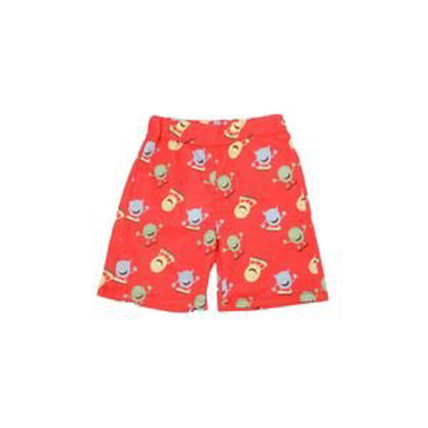 Trendyol Red Printed Boy Knitted Shorts & Bermuda