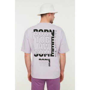 Trendyol Lilac Men's T-Shirt